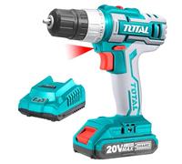 TRAPANO AVVITATORE A BATTERIA 20V 45Nm CON BATTERIA E CARICATORE INCLUSI TOTAL