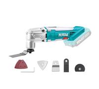 UTENSILE MULTIFUNZIONE TAGLIA/LEVIGA A BATTERIA 20V + ACCESSORI TOTAL