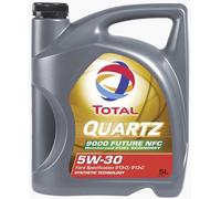 Totale Olio Motore 5L Quarzo Future NFC 9000 5W-30 Acea A5 B5 2008 Acea