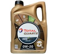 Totale Quartz Ineo Xtra Longlife 0W-20 Olio Motore VW 508 00 509 00 1x5 Litri