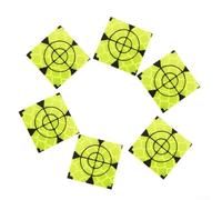 Totale Stazione Riflettente Mira Obiettivi 100PCS per Monitoraggio e Misurazione Progetti (C)