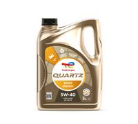 Olio Motore TOTAL QUARZ 5w40 9000 ENERGY per Auto da 5 Litri Acea A3/B4
