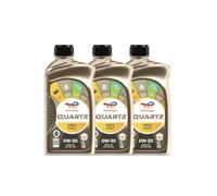 TotalEnergies Quartz INEO First 0W-30, Olio Motore Sintetico, ACEA C2, API SN Plus, 3 Litri: 3 bottiglie da 1L