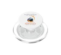 Totalità in mare Total Solar Eclipse Chasers 2026 Spagna PopSockets PopGrip per MagSafe
