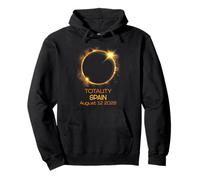 Totality Eclipse Solar 2026 Spain Felpa con Cappuccio