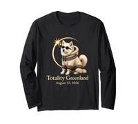 Totality Groenlandia Dog Eclipse Maglia a Manica