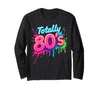 Totally 80s Down Memory Lane 80's Throwback Opera d'arte Maglia a Manica