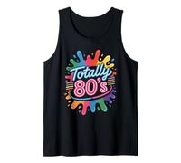 Totally 80's Neon Splash Festa Anni 80 Nostalgia Canotta