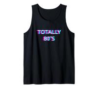 Totally 80s Retro 1980s Music Disco Rave Theme Party Canotta