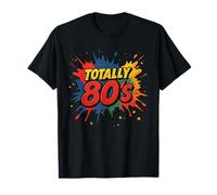 Totally 80s Throwback Party 80's Fun Vibes Design Maglietta