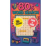 Totally 80s! Word Search Puzzle Book: Word Searches with Easy to Read Print about 80's Movies, 80's Music and more | 6x9 inches, 110 pages | 50+ Puzzles ... Gift for Vacations, Holidays and Free Times
