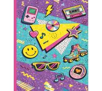 Totally 90's Notes: A 90's Retro Aesthetic Composition for Writing, Journaling & School