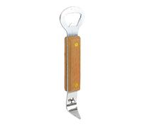 Totally Addict CMKU6397 Apri Bottiglia, Wood, Marrone, 16,40 x 4 x 2,70 cm