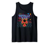 Totally Rad Funny 80s Retro Radical Radiation Hazmat Humor Canotta