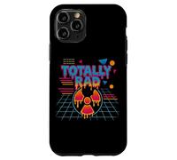 Totally Rad Funny 80s Retro Radical Radiation Hazmat Humor Custodia per iPhone 11 Pro