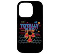 Totally Rad Funny 80s Retro Radical Radiation Hazmat Humor Custodia per iPhone 14 Pro