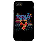 Totally Rad Funny 80s Retro Radical Radiation Hazmat Humor Custodia per iPhone SE (2020) / 7/8