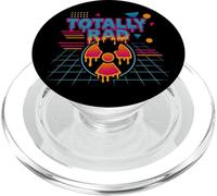 Totally Rad Funny 80s Retro Radical Radiation Hazmat Humor PopSockets PopGrip per MagSafe
