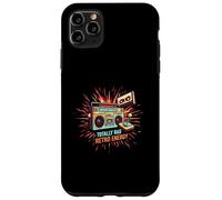 Totally Rad Retro 80s Boombox Joystick Cassette Tape Energy Custodia per iPhone 11 Pro Max