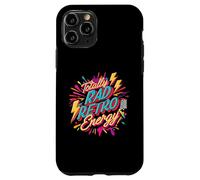 Totally Rad Retro Energy 80s 90s Vibes Custodia per iPhone 11 Pro