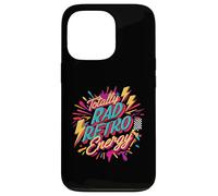 Totally Rad Retro Energy 80s 90s Vibes Custodia per iPhone 13 Pro