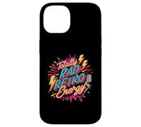 Totally Rad Retro Energy 80s 90s Vibes Custodia per iPhone 14