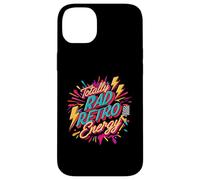 Totally Rad Retro Energy 80s 90s Vibes Custodia per iPhone 14 Plus