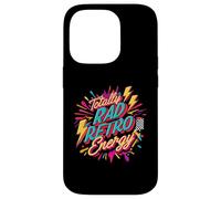 Totally Rad Retro Energy 80s 90s Vibes Custodia per iPhone 14 Pro