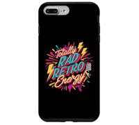 Totally Rad Retro Energy 80s 90s Vibes Custodia per iPhone 7 Plus/8 Plus