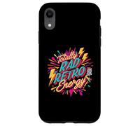 Totally Rad Retro Energy 80s 90s Vibes Custodia per iPhone XR