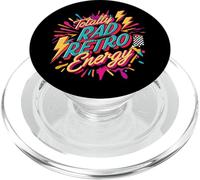 Totally Rad Retro Energy 80s 90s Vibes PopSockets PopGrip per MagSafe
