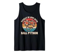 Totalmente innamorato di Ball Python vintage Snake Royal Python Canotta