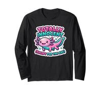 Totalmente innocente Tranne Il Gas Axolotl Maglia a Manica