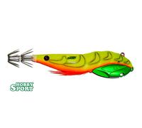 TOTANARA DUEL EZ-Q GAMBERO 40 GR SIZE 3,5 COL A1637 LM GIALLO VERDE IN SETA