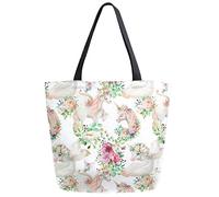 Tote Bag Beautiful Princess Crown Flower Borse A Tracolla Alta Qualità Borsa Shopper Perfetto Borsa Di Tela Per Shopping Scuola Donna 40X50CM