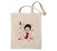Tote Bag Betty Cotone Ecologico 100%. Borsa Shopper in Tessuto Cotone Biologico. Borse in tessuto originali. Borse riutilizzabili Acquista cotone, Beige