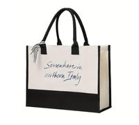 Tote Bag Chiamami col Tuo Nome, da qualche Parte nel Nord Italia, Regalo Timothee Chalamet, Luca Guadagnino Fan Me Regali Sportivi per Le Vacanze