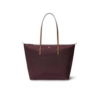 Tote bag grande in tela, KEATON Rosso TU