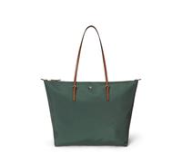Tote bag grande in tela, KEATON Verde TU