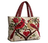 Tote Bag Imbottito,Borsa Da Weekend Palestra,Tote Bag Cabina Imbottita - per Percorsi Palestra Yoga Spiaggia Fughe W nd Brevi Viaggi Tempo Libero Shopping Uscite Serata Mamme Attive, cardinale