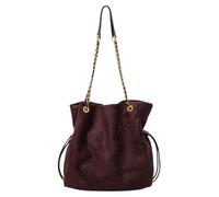 Tote Bag - Retro Lightweight Hobo Purses, Slouchy Shoulder Carryall, Soft Material, Versatile Laptop Storage, Fashion Handbags, Large Brown Satchel For Office Travel School, Caffè scuro., Se référer