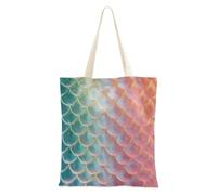 Tote Bags - Borsa in tela neo-realismo con drago, colorata, borsa della spesa per uso quotidiano, borsa casual per libri
