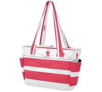 Tote Bags per le donne 15,6 pollici borsa per computer portatile palestra viaggio borsa da lavoro gonfia leggera borsa da donna bandiera della città Washington DC