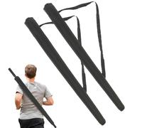 Tote ombrello di pioggia - imbracatura compatta con cinturino regolabile, vettore di parasole piuma per viaggi, picnic, trekking, passeggiate, portamento utile per bagnato e soleggiato 25,2 poll