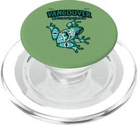 Totem della costa nativa del Pacifico a forma di rana di Vancouver BC Canada PopSockets PopGrip per MagSafe