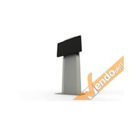 TOTEM PORTA MONITOR SCHERMO VIDEO DA PAVIMENTO ESPOSITORE CON BASE DA TERRA