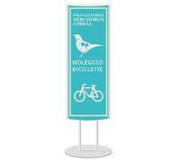 Totem Pubblicitario con Tabella 42x100h cm