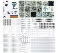 Totem XL Maker Kit. Set di Costruzione Meccanica per Progetti Fai-Da-Te, Robotica e Realizzazione di Prototipi