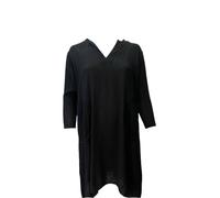 TOTEME Abito Nero Oversize In Rayon Da Donna #1625 XS NWT