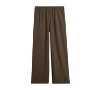 TotêMe - Monogram Flannel PJ Bottoms - - Trousers - Donna - Marrone - M
